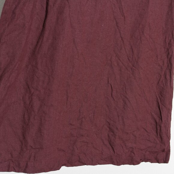 notPERFECTLINEN 100% Linen Tank Mini Dress V-Neck Sleeveless Size XS - Picture 3 of 12